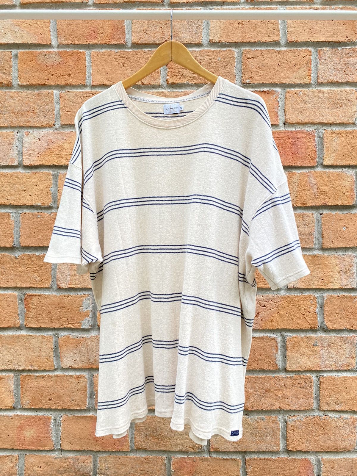Calvin Klein Calvin Klein Jeans Classic Striped Tee Size US XL / EU 56 / 4 - 13 Thumbnail