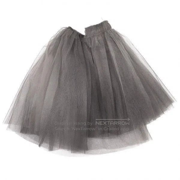 Comme des Garcons COMME des GARCONS Gray Tulle Skirt. Size 24" / US 00 / IT 34 - 3 Thumbnail