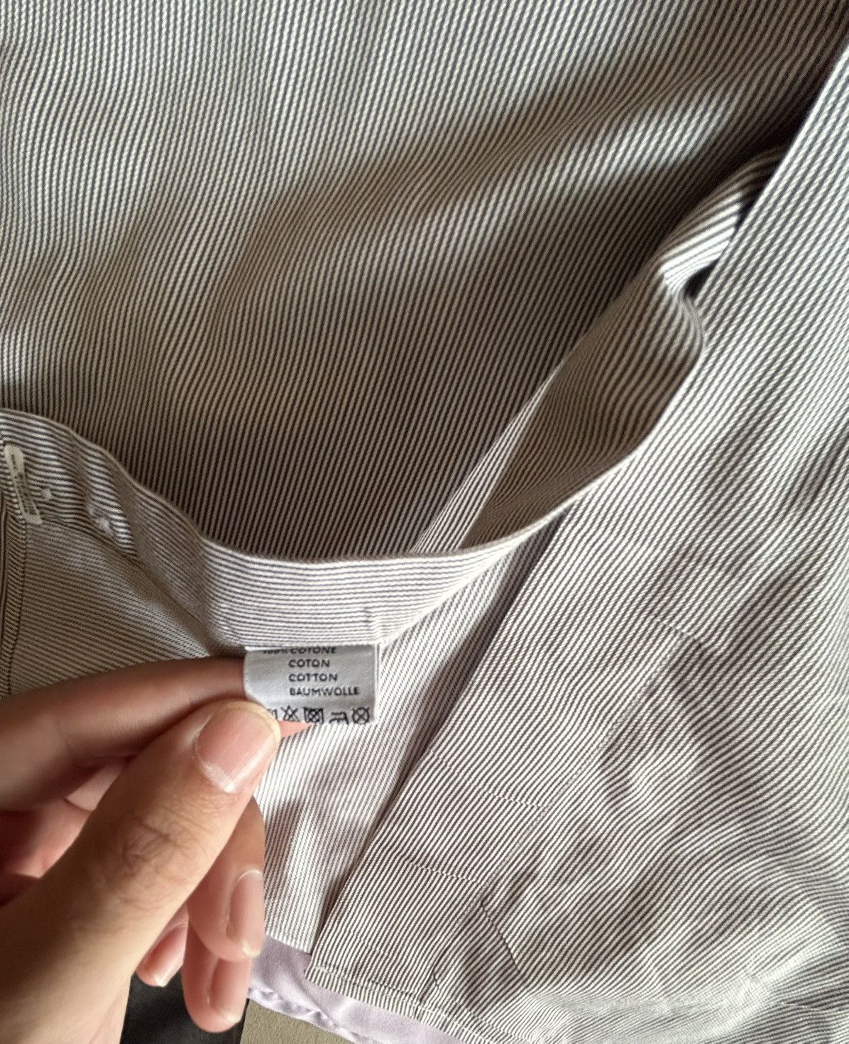 Canali Canali Impeccabile Mens Shirt 16.5/42 Slim Made in Italy Size US L / EU 52-54 / 3 - 12 Thumbnail