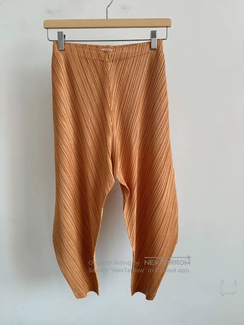 Issey Miyake Issey Miyake size:3 Brown Pants Size 22" - 2 Thumbnail