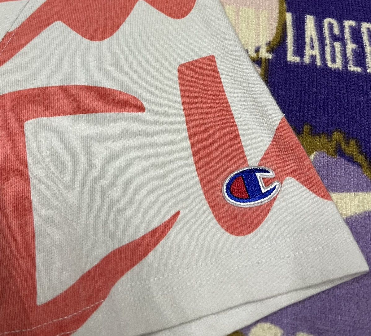 Champion Rare CHAMPION FullPrint Design Shirt Size US M / EU 48-50 / 2 - 6 Thumbnail