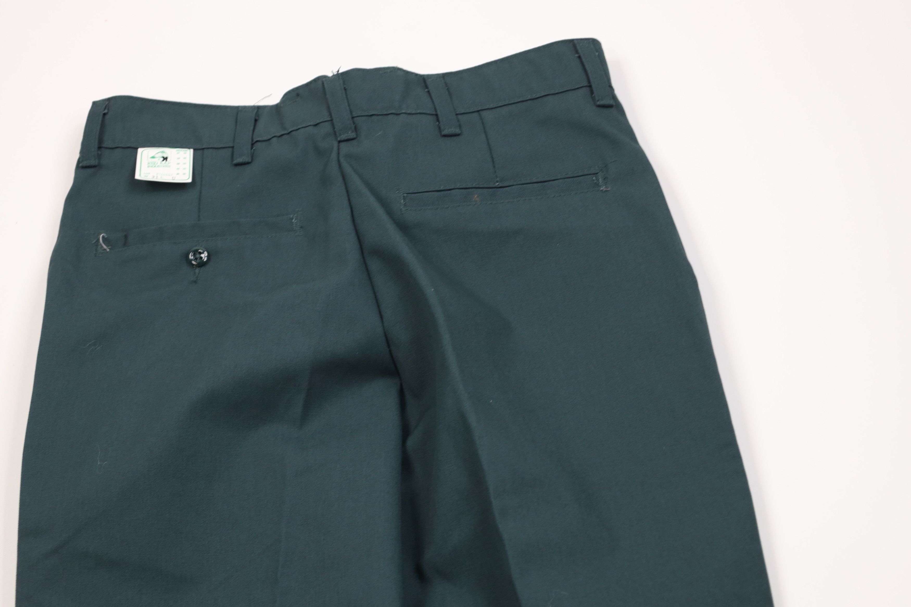 Vintage Deadstock Vintage 90s Streetwear Workwear Pants Green USA Size US 31 - 10 Thumbnail