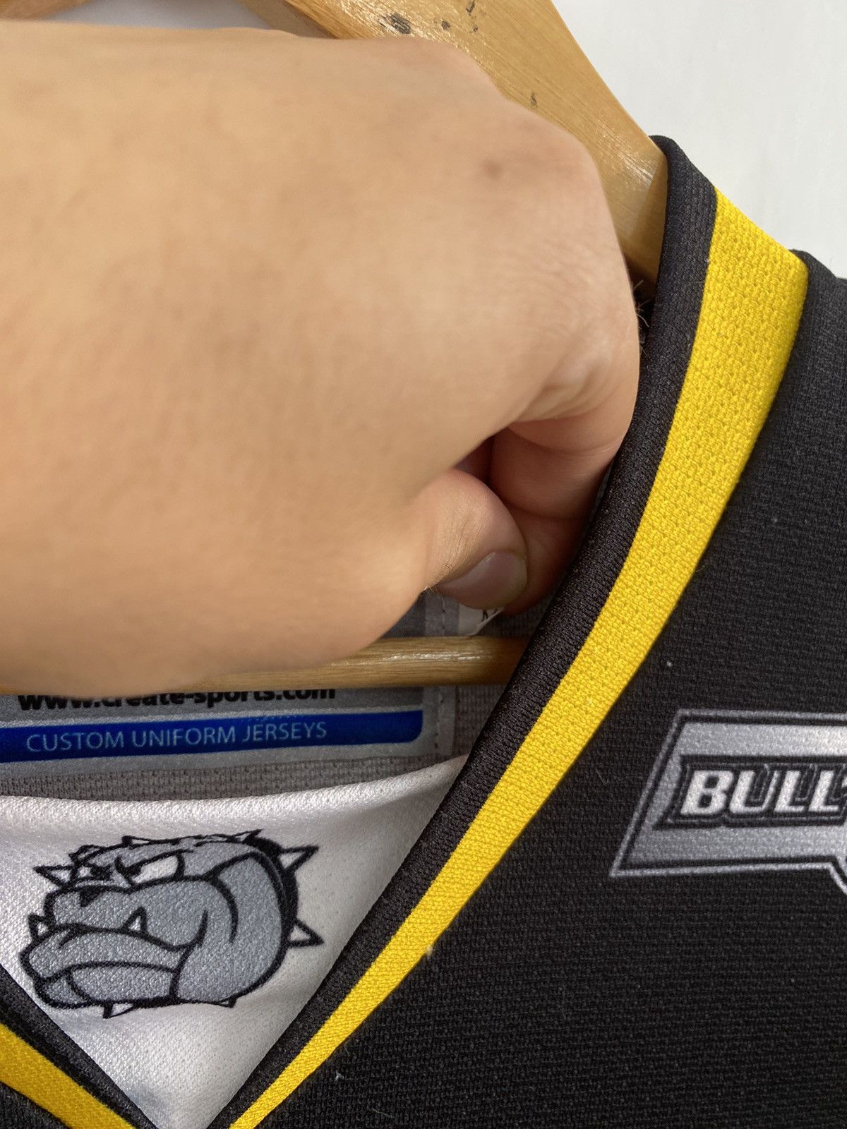 Ccm Vintage 90s CCM NHL Hockey Jersey Rheintal Bulldogs rare Size US M / EU 48-50 / 2 - 6 Thumbnail