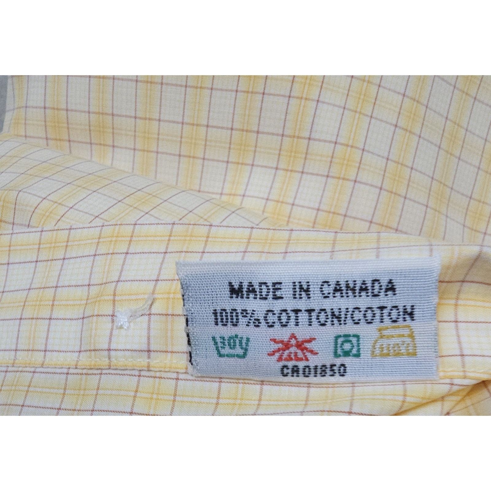 Paul Stuart Paul Stuart Check Cotton Spread Collar Long Sleeve 16/33 Size US L / EU 52-54 / 3 - 5 Thumbnail