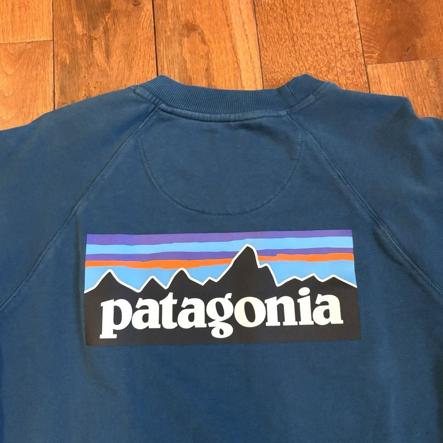 Patagonia Patagonia Sweatshirt Mens Small Blue P-6 Logo Organic Crew STY39603 Size US S / EU 44-46 / 1 - 2 Thumbnail