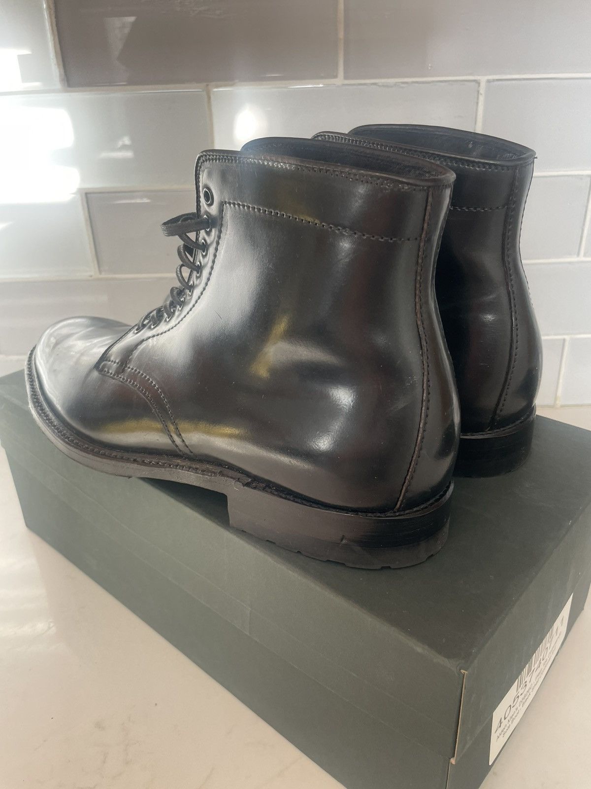 Alden Alden Shell Cordovan Leather boots Size US 9 / EU 42 - 7 Thumbnail