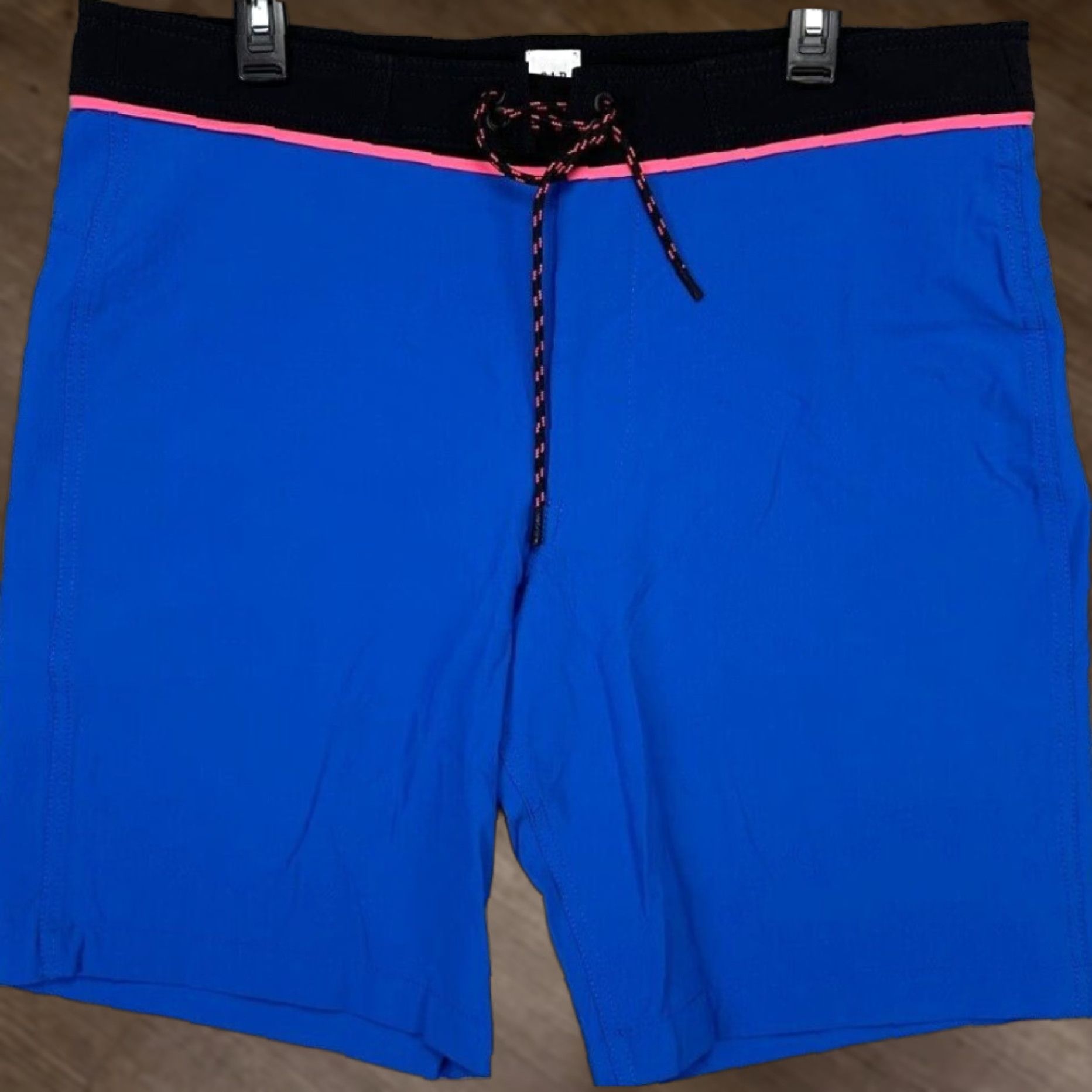 Gap Gap Swim Trunks Mens Large Blue Swimwear Drawstring Pockets Stretch Board Shorts Size US 33 - 1 Thumbnail
