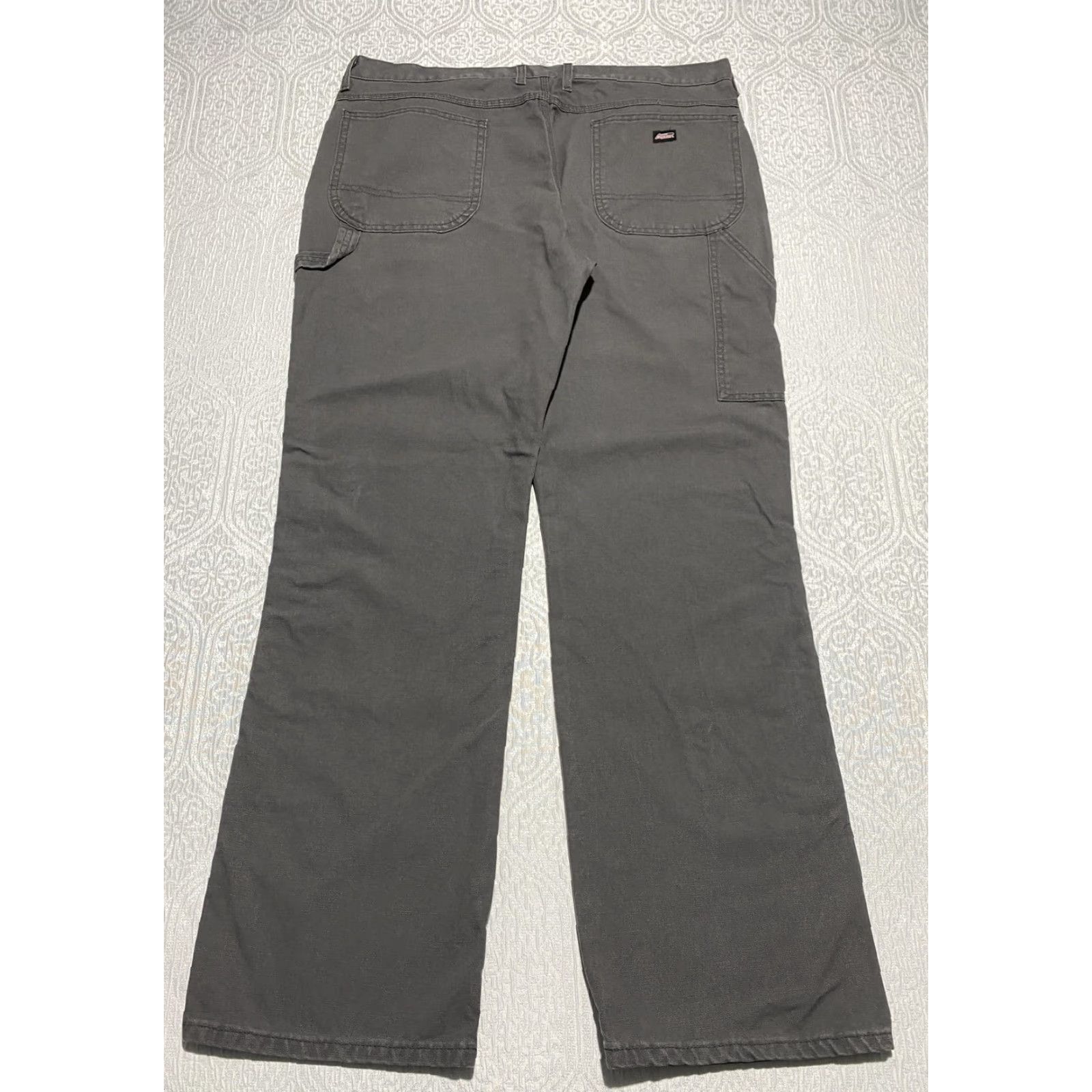 Dickies Dickies Pants Mens 38x34 Gray Utility Straight Leg Workwear Outdoor Durable Size US 38 / EU 54 - 2 Thumbnail