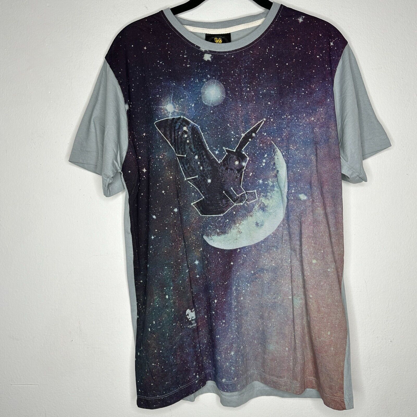 Other Singha Gray Multi Owl Moon Tee Stars Rainbow Ltd Edition L Size L / US 10 / IT 46 - 11 Thumbnail