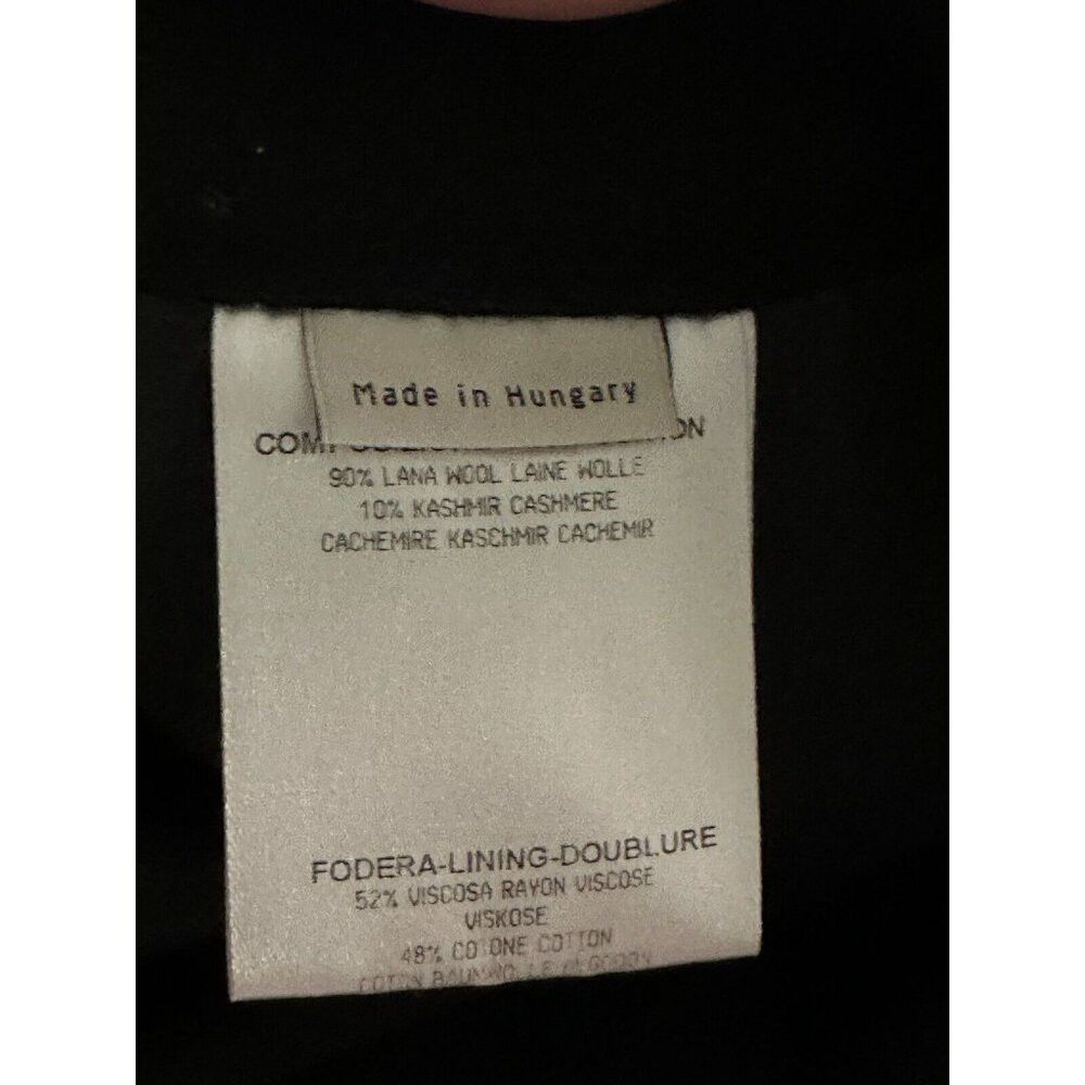 Stella McCartney Stella McCartney Women's IT 42 US 6 Mini Skirt Black Wool C Size 28" / US 6 / IT 42 - 5 Thumbnail