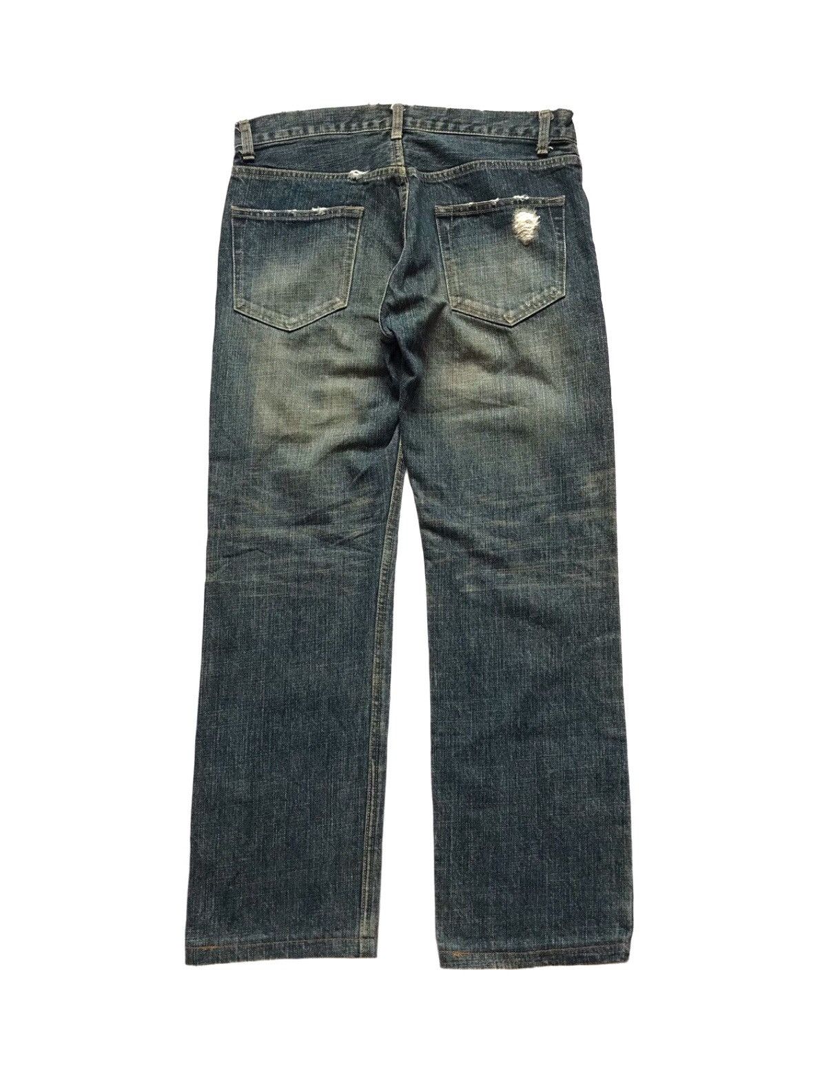 The Viridi-anne THE VIRIDI ANNE MUDWASH DISTRESSED JEANS Size US 30 / EU 46 - 4 Thumbnail