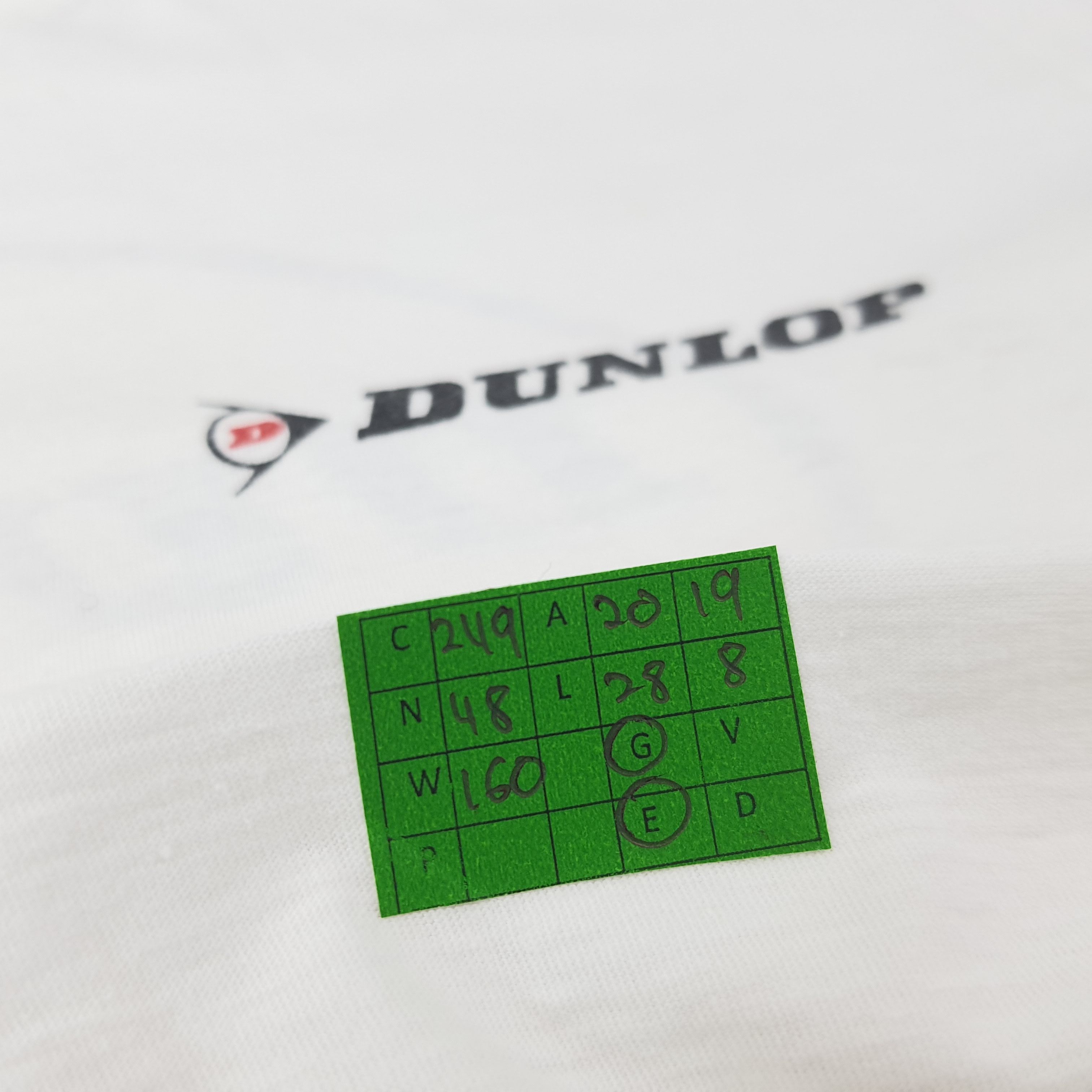 Japanese Brand Vintage DUNLOP Motorsports Single Stitch Tshirt C249N48 Size US M / EU 48-50 / 2 - 7 Thumbnail