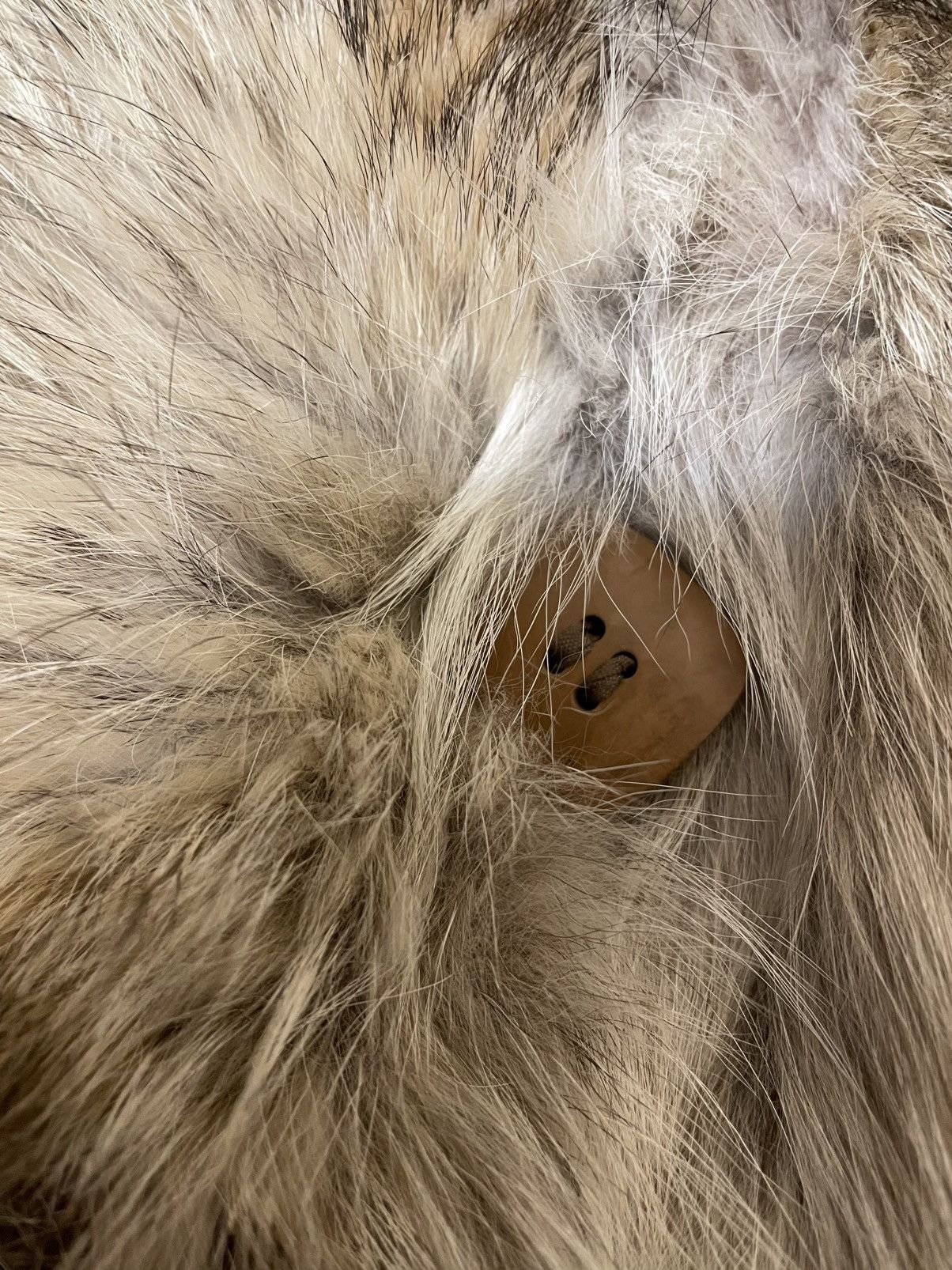 Vintage Fox fur full length coat Large Size L / US 10 / IT 46 - 4 Thumbnail