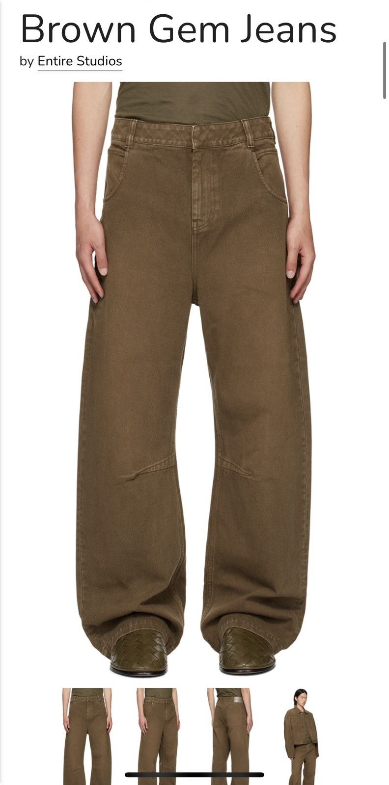 Entire Studios Entire Studios gem jeans Size US 34 / EU 50 - 2 Thumbnail