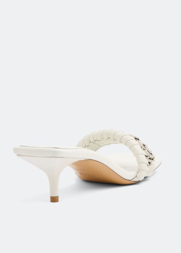 Givenchy o1loc1c0724 Heeled Sandals in White Size US 8 / IT 38 - 3 Thumbnail