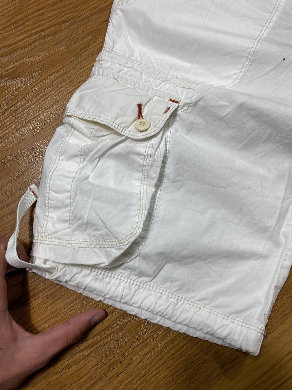 Japanese Brand × Polo Ralph Lauren Gothicana Y2K Bondage Gothic Multipocket Cargo Shorts Size US 30 / EU 46 - 15 Thumbnail