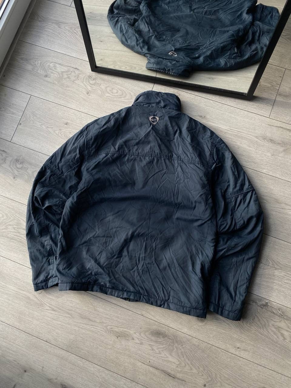 Nike × Vintage Vintage Nike Swoosh Winter Down Jacket L Y2K Size US L / EU 52-54 / 3 - 5 Thumbnail