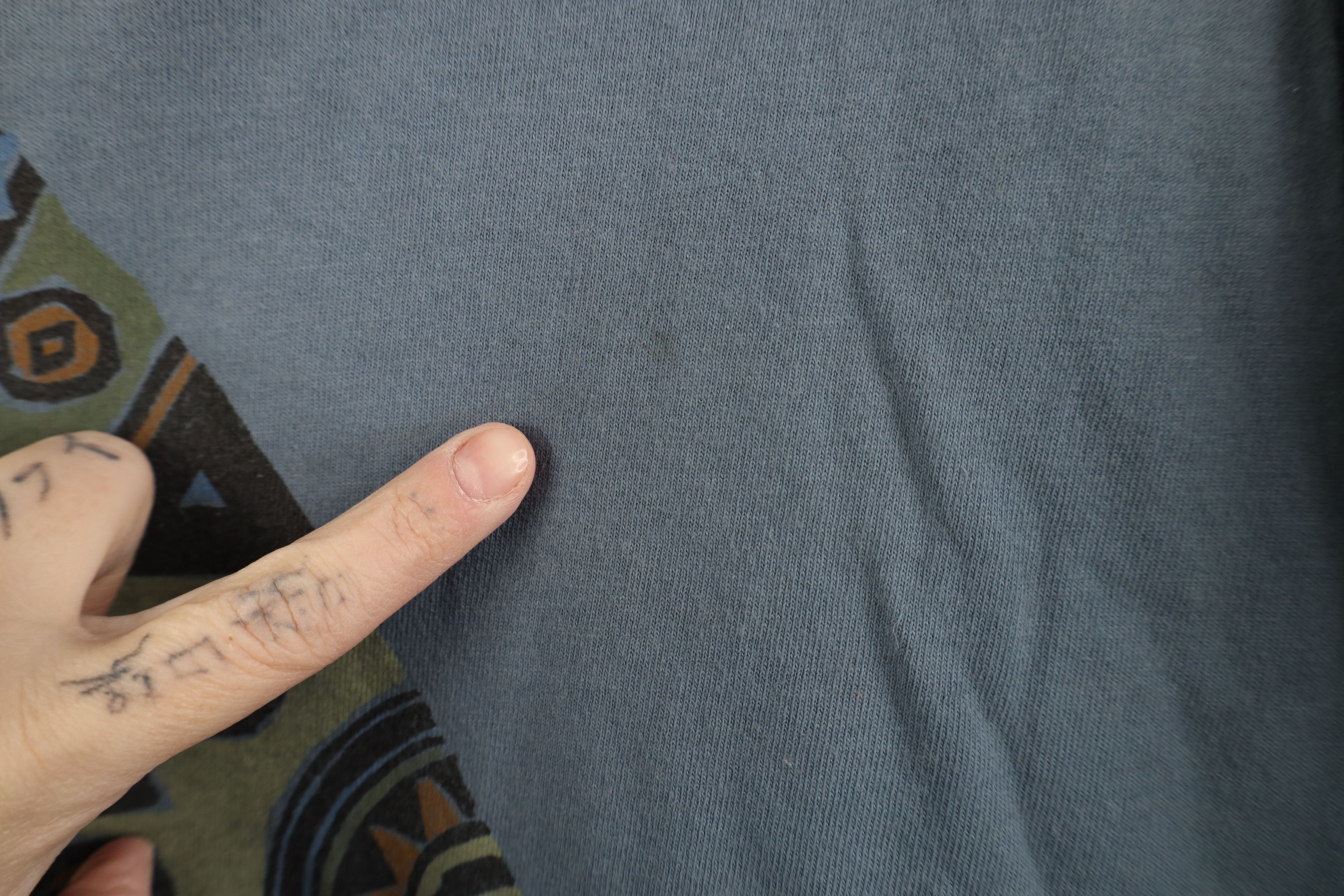 Vintage Vintage 90s Streetwear Shasta Hiking Abstract T-Shirt Size US L / EU 52-54 / 3 - 5 Thumbnail