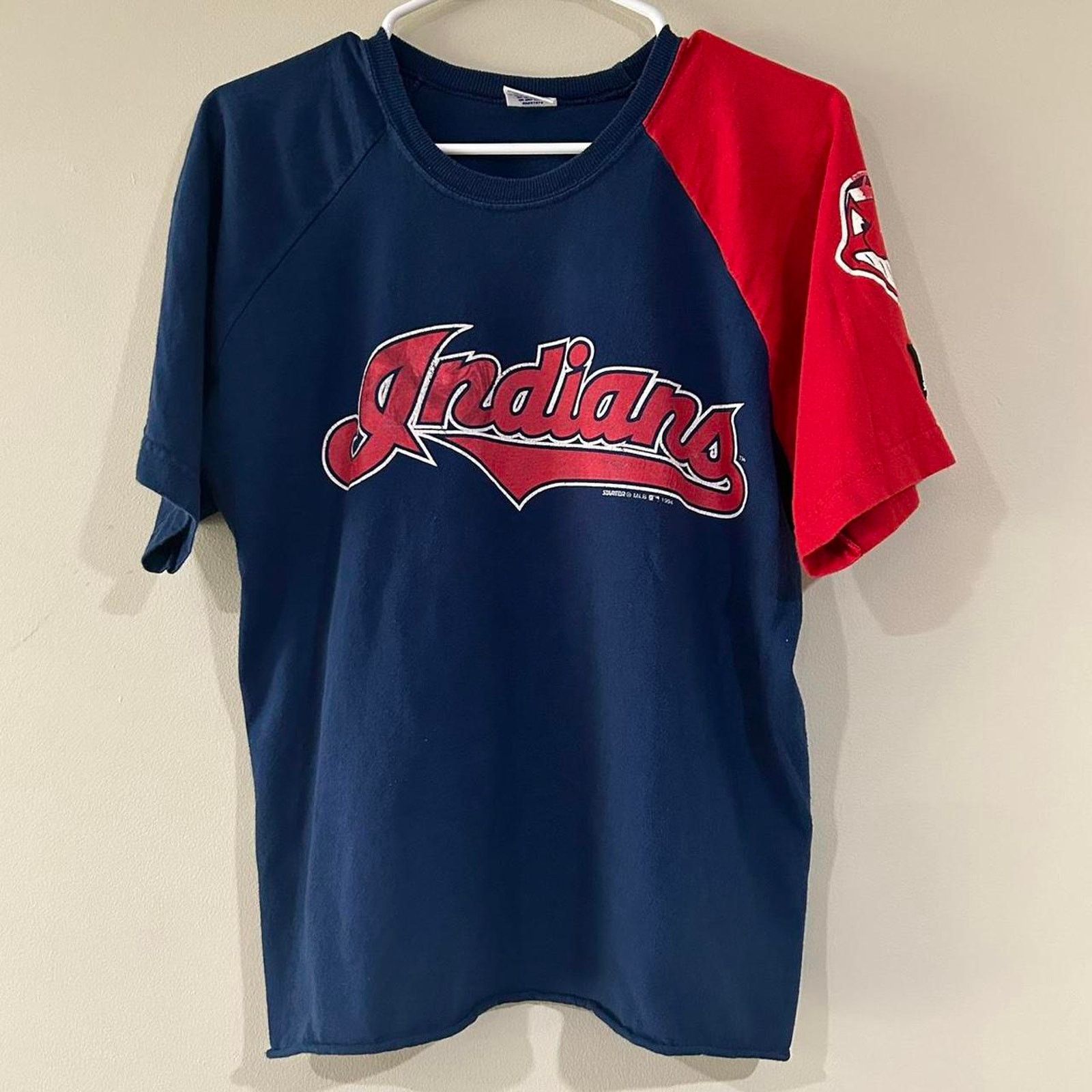 Starter Vintage 1994 Cleveland Indians Baseball Shirt Size US M / EU 48-50 / 2 - 1 Thumbnail