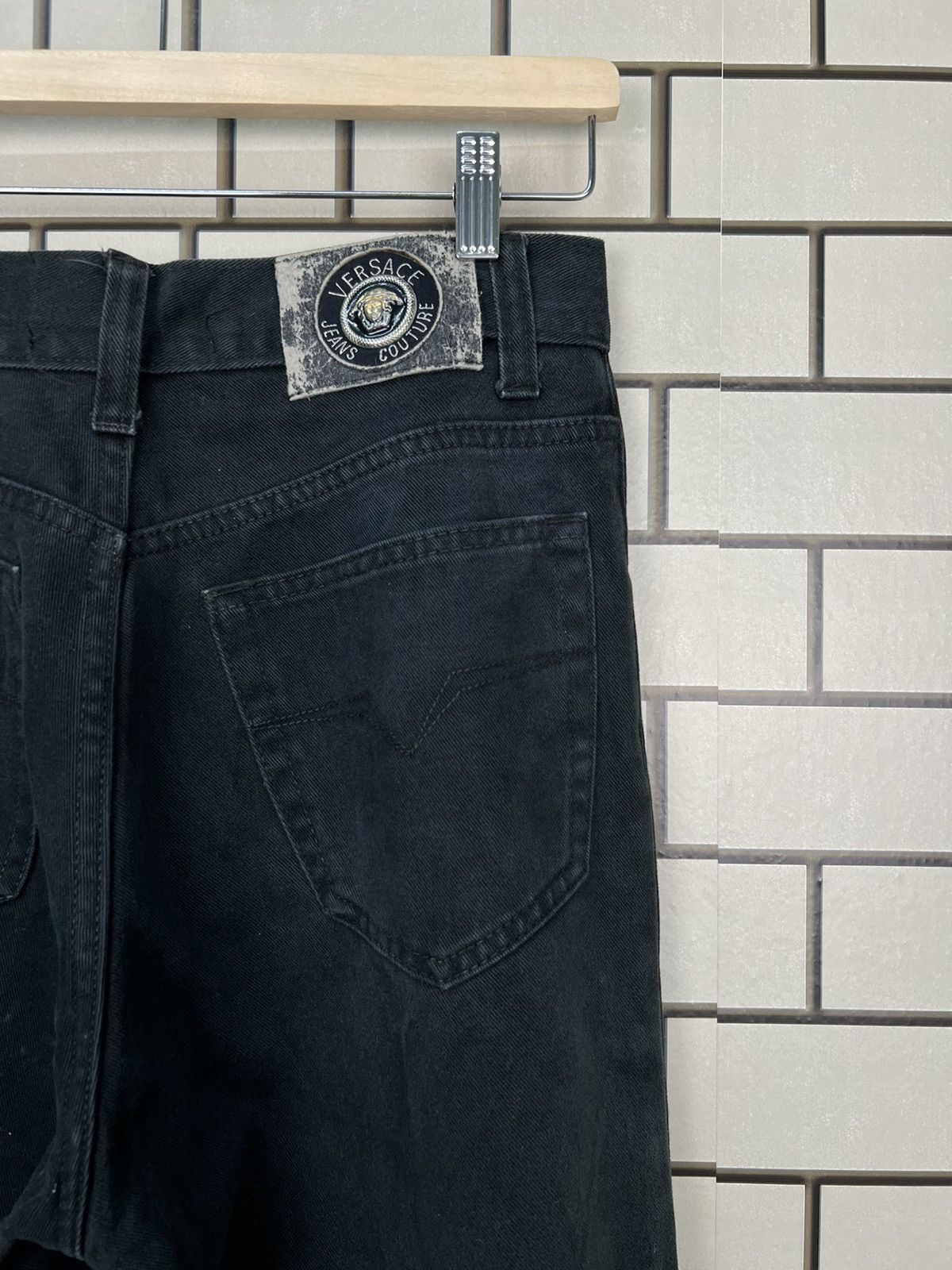 Versace × Versace Jeans Couture Versace Jeans Couture Faded Denim Jeans Size US 29 - 13 Thumbnail