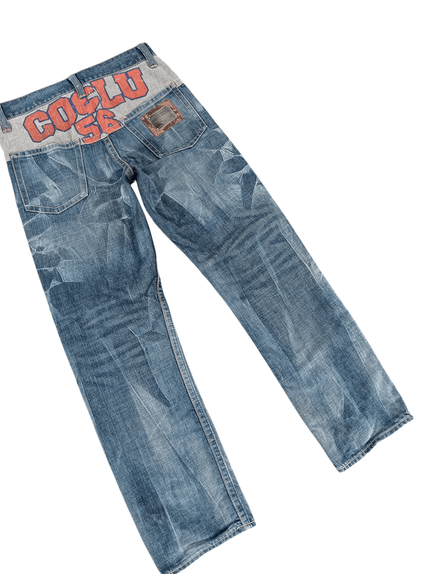 Japanese Brand Steals‼️Vintage Co&Lu 56 Big Logo Japanese Denim Jeans Size US 30 / EU 46 - 2 Thumbnail