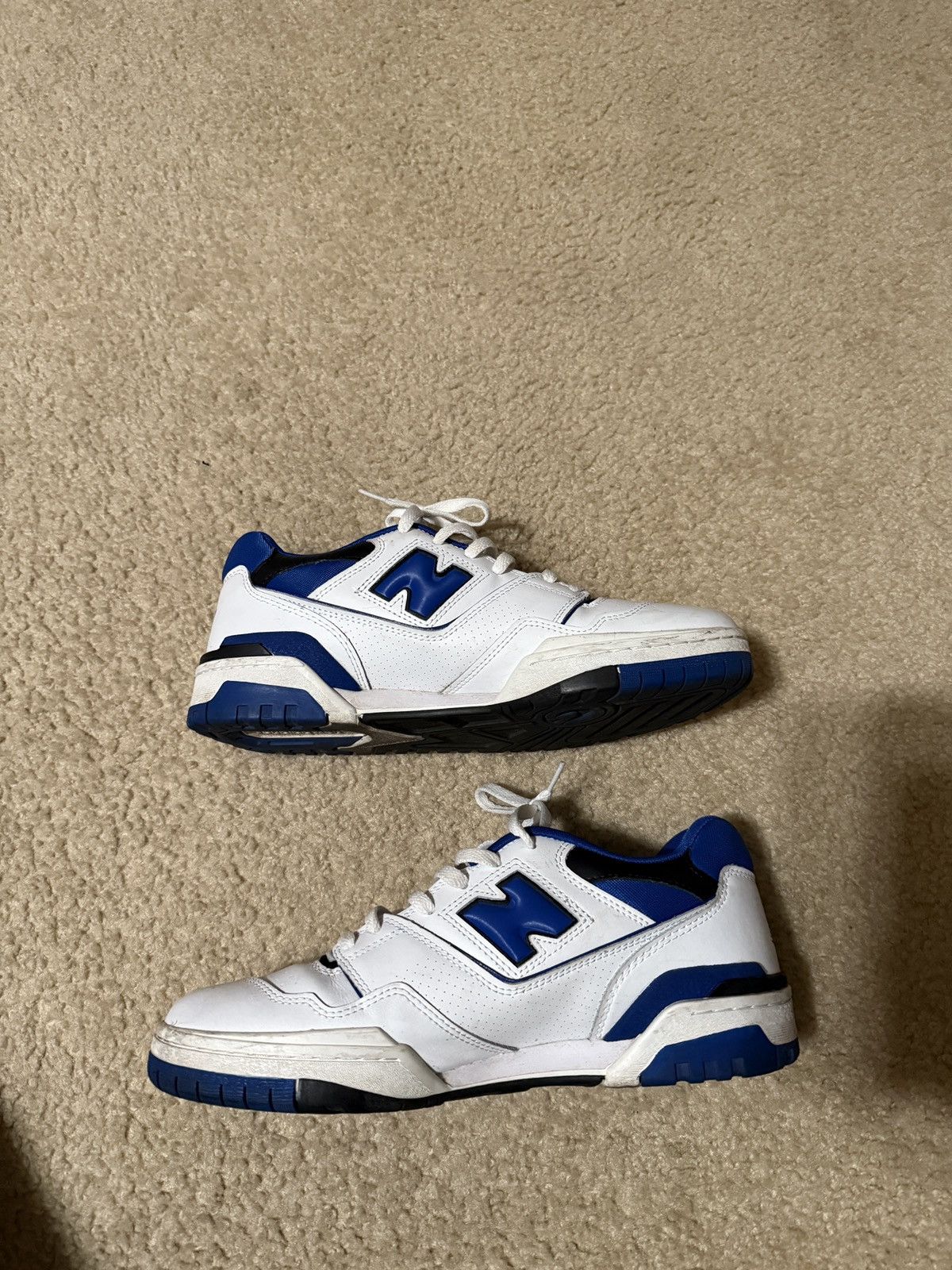 New Balance New Balance 550 Blue White Team Royal Size US 10.5 / EU 43-44 - 2 Thumbnail