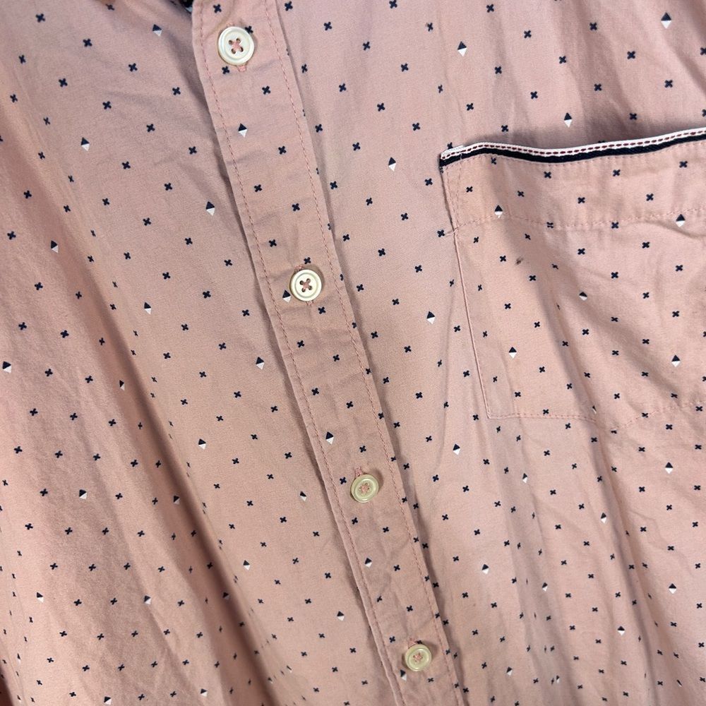 Other Level Ten Peached Poplin Button Front Shirt XL Size US XL / EU 56 / 4 - 2 Thumbnail