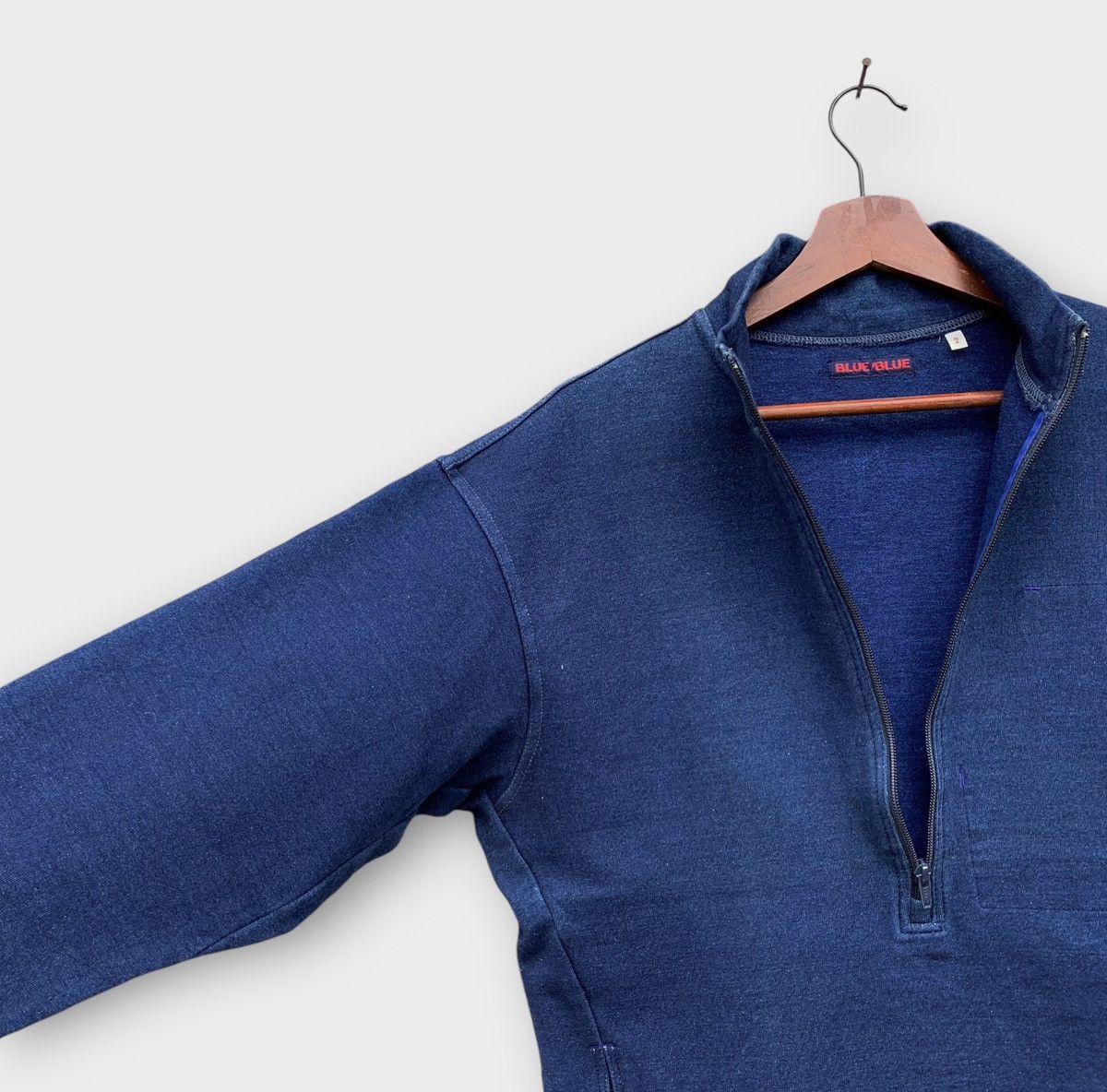 Blue Blue Japan × Indigo × Vintage Vintage Blue Blue Japan Sweatshirt Size M / US 6-8 / IT 42-44 - 6 Thumbnail
