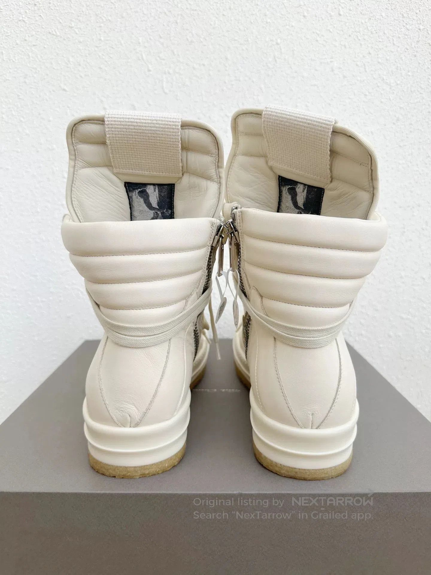 Rick Owens Rick Owens Milk White Thick Sole 43. Size US 10 / EU 43 - 6 Thumbnail