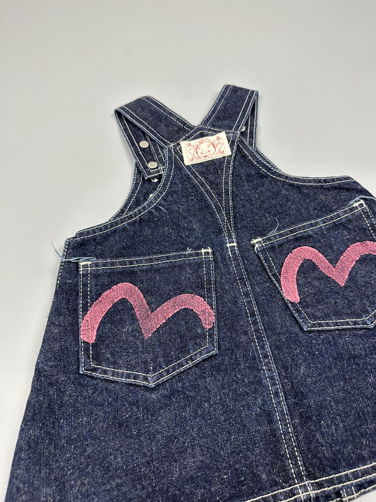 Evisu 🔥RARE SICK🔥 Evisu Kizzu Mini Dress For Kids Size XXS / US 00 / IT 34 - 3 Thumbnail