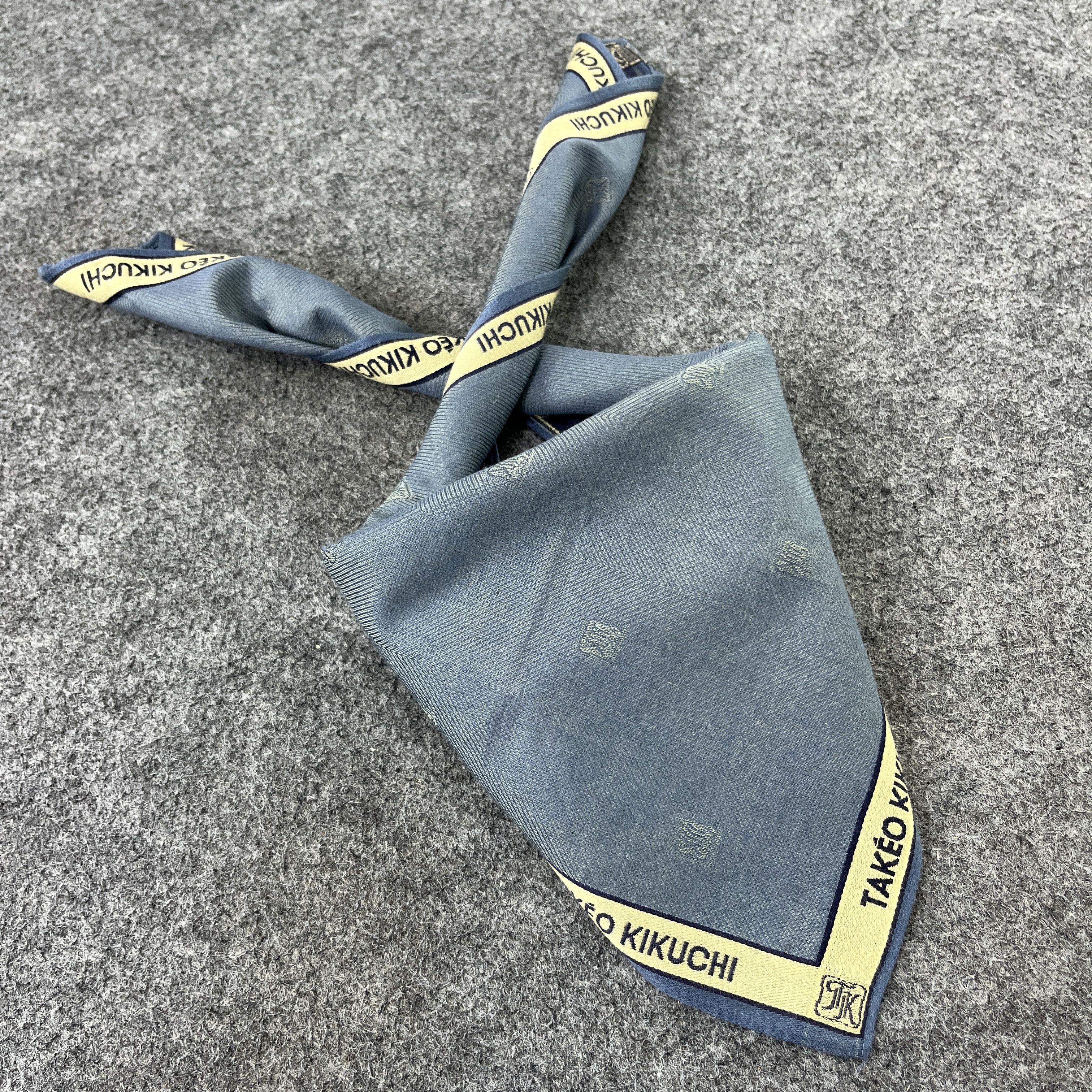 Japanese Brand Takeo Kikuchi Handkerchief / Bandana / Neckerchief B731 Size ONE SIZE - 8 Thumbnail