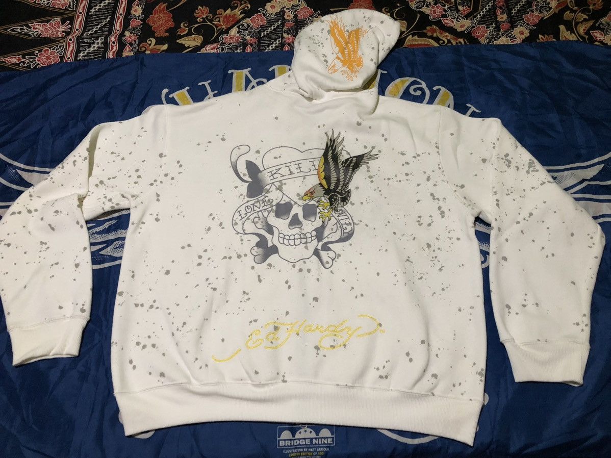 Christian Audigier Ed Hardy x Christian Audigier zipper hoodie zip Size US L / EU 52-54 / 3 - 4 Thumbnail