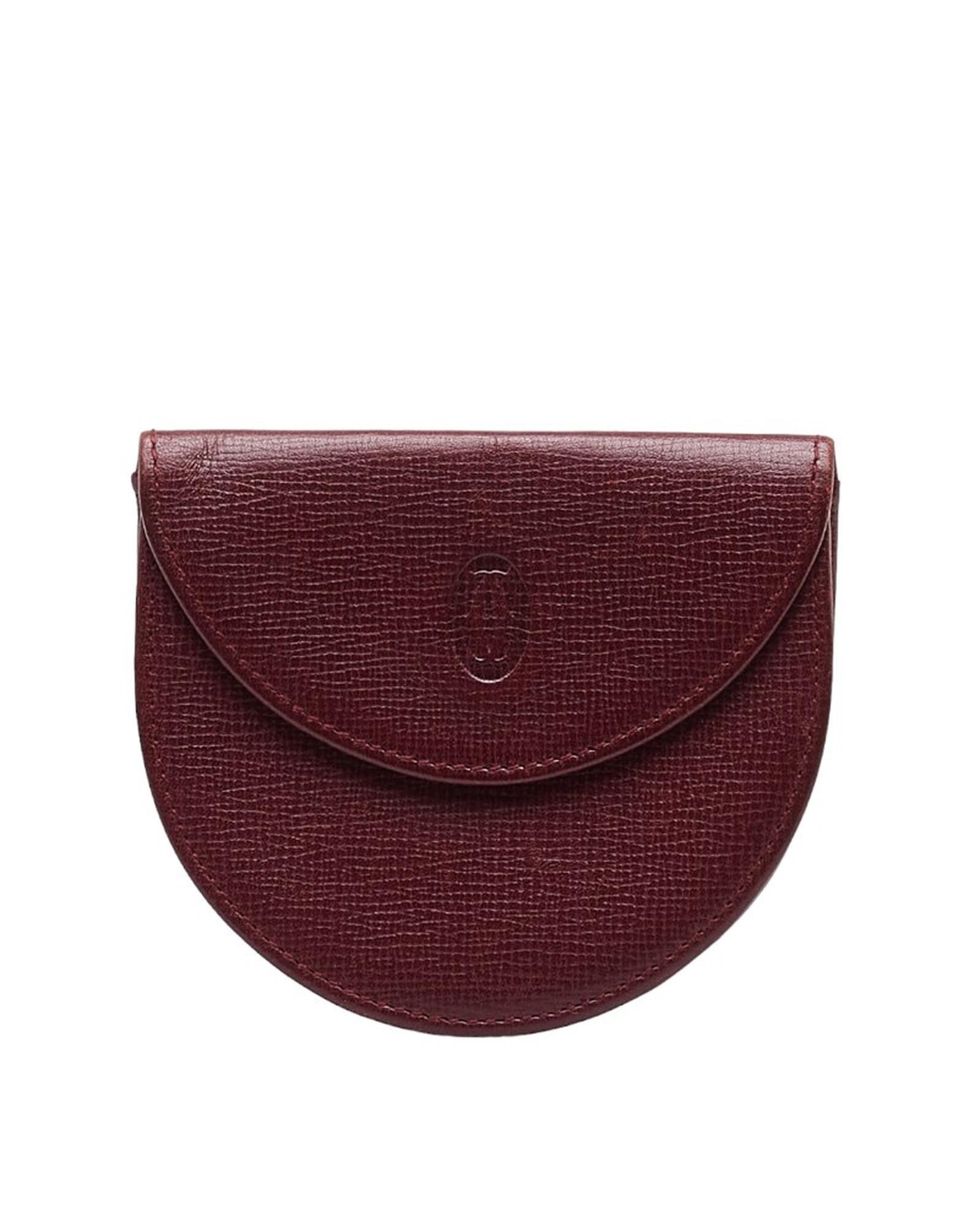 image of Rose Gold Cartier Coin Case Wallet, Women's