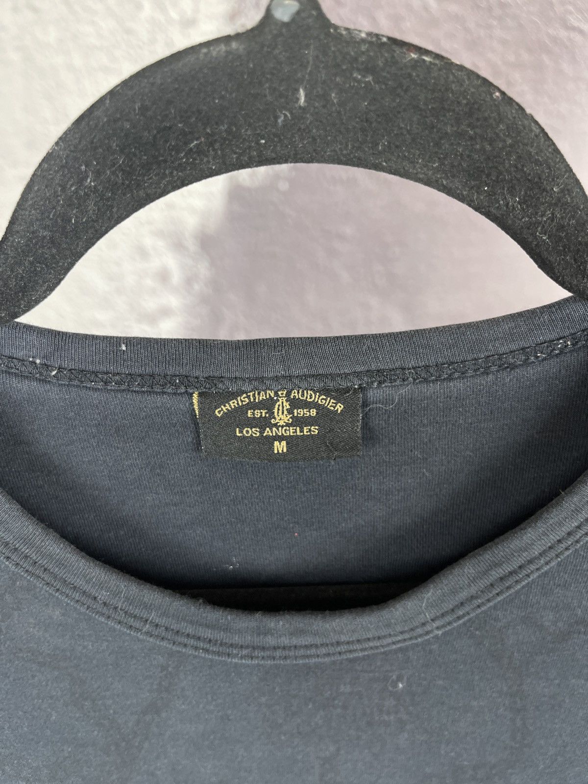 Christian Audigier Christian Audigier vintage big logo allover pattern tee Size US M / EU 48-50 / 2 - 8 Thumbnail