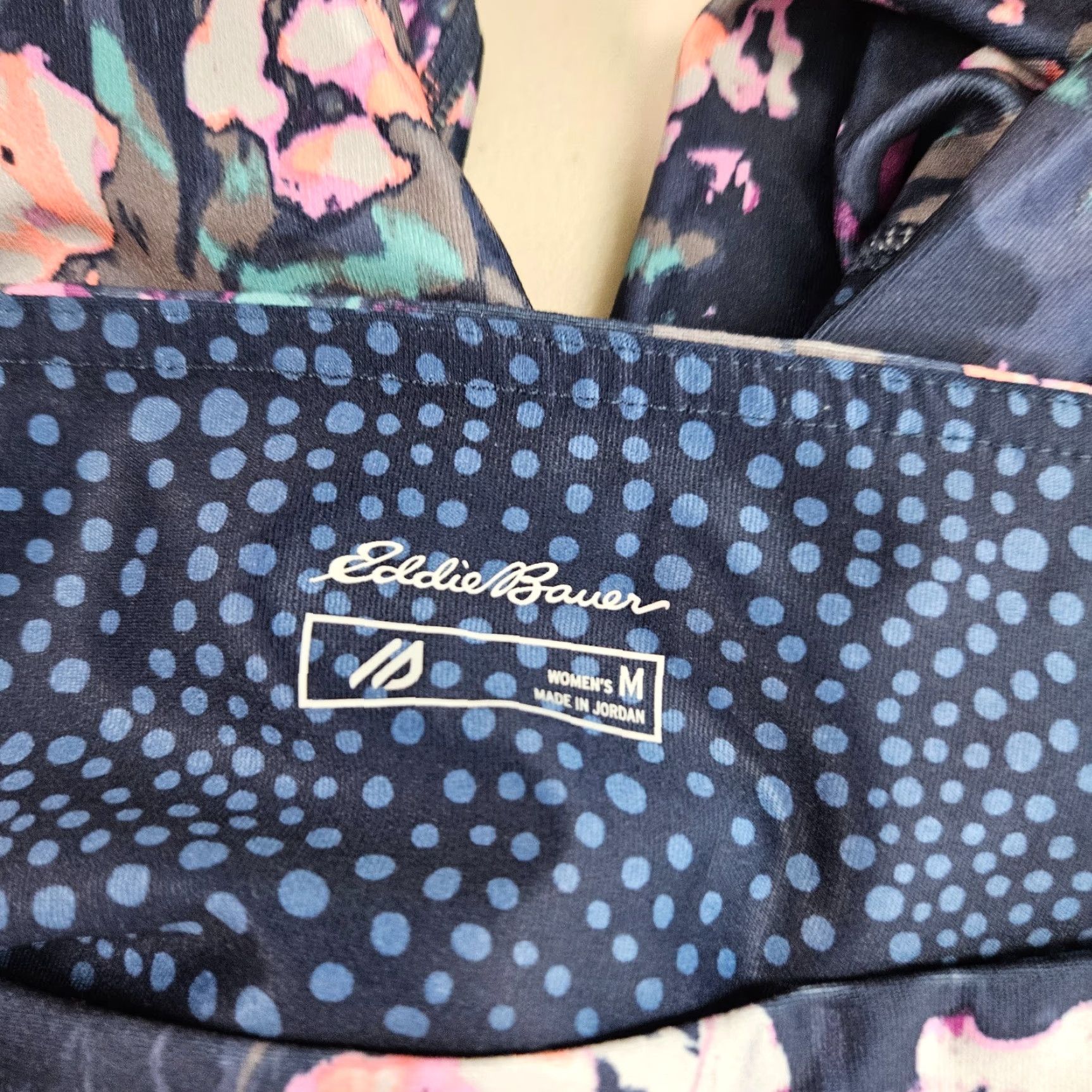 Eddie Bauer Eddie Bauer Womens Cropped Leggings M Multicolor Floral Activewear Size 32" / US 10 / IT 46 - 7 Thumbnail