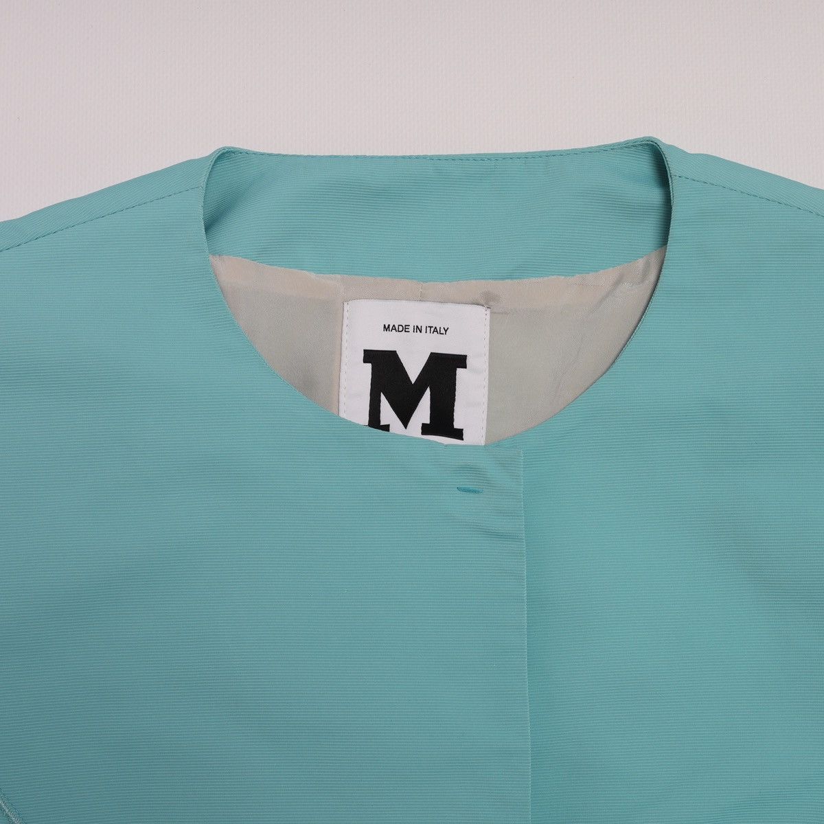 Missoni Missoni Crop Jacket Blazer Sky Blue Polyester Size S / US 4 / IT 40 - 9 Thumbnail