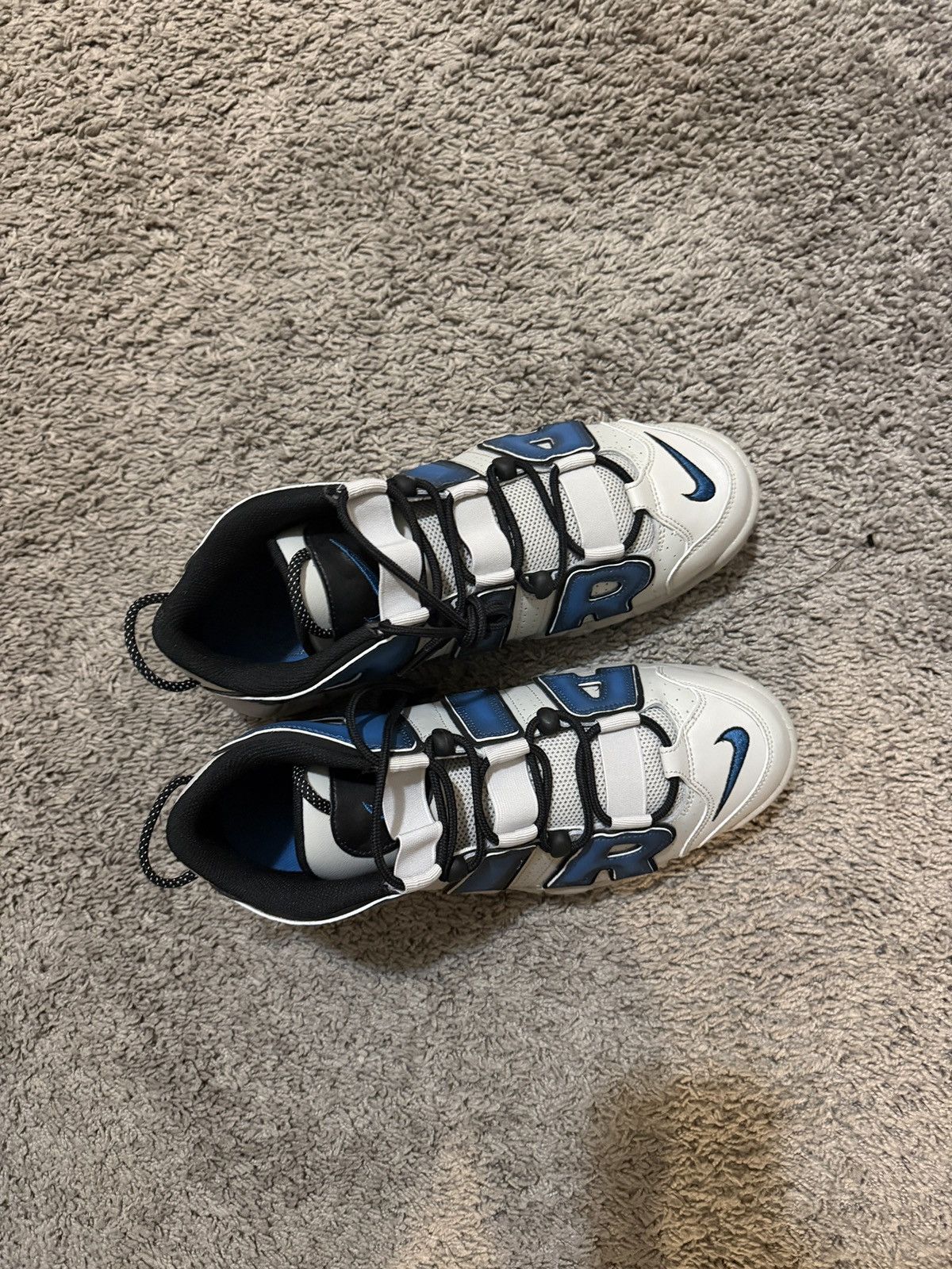 Nike Nike Air More Uptempo Universal Blue Size US 12 / EU 45 - 5 Thumbnail