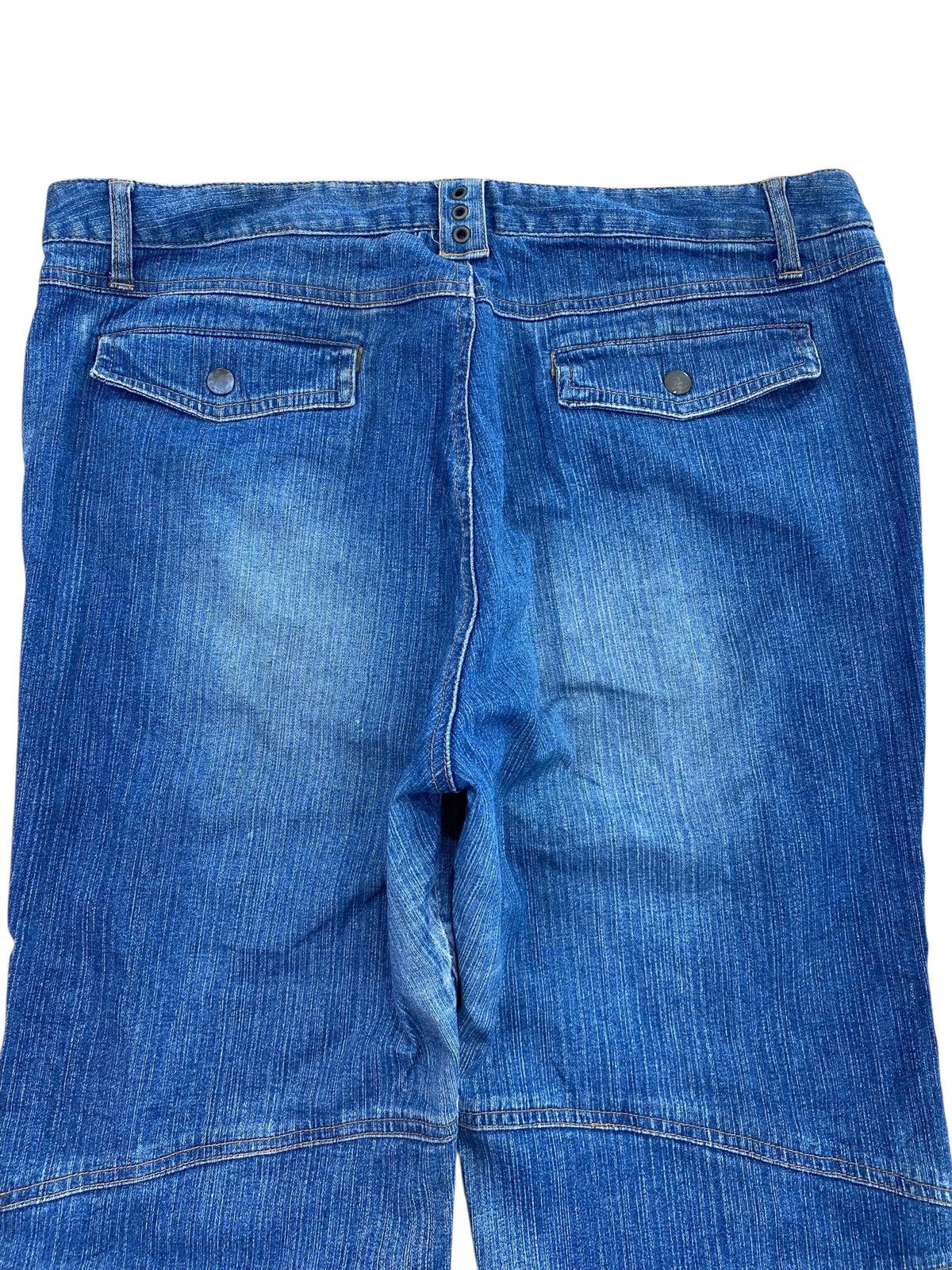 Japanese Brand Japanese Brand Bush Pants Whiskers Style Jeans Size US 35 - 4 Thumbnail