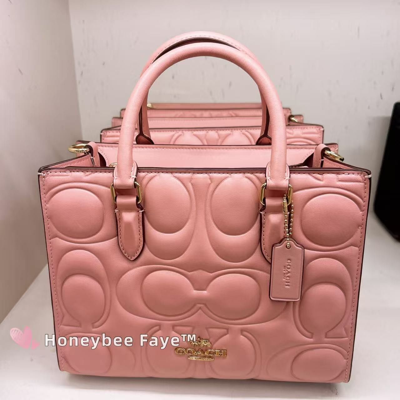 Coach Maggie Small Tote Bag In Signature Leather CY670 Size ONE SIZE - 1 Thumbnail