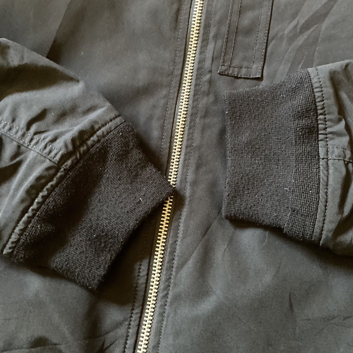 Who A.U. Vintage Style MA-1 Bomber Black Flight Jacket Size US M / EU 48-50 / 2 - 6 Thumbnail
