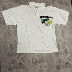 Other White Knit Polo Shirt Size US L / EU 52-54 / 3 - 8 Thumbnail