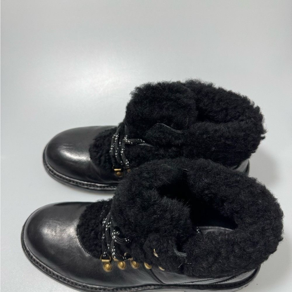 Dolce & Gabbana Dolce & Gabbana Cowhide and Merino Wool Hiking Boots Men’s S Size US 9 / EU 42 - 4 Thumbnail