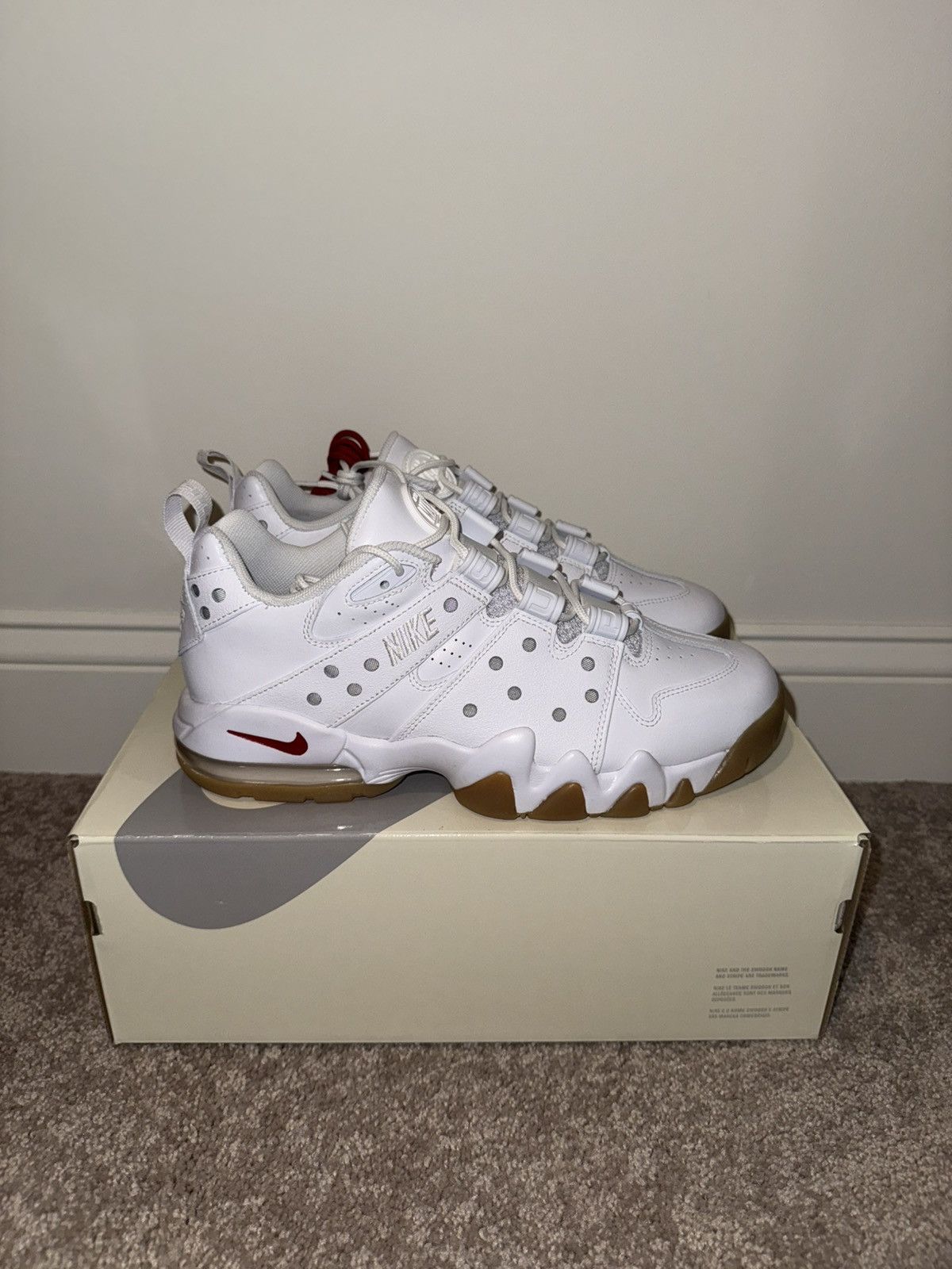 Nike × Supreme Supreme / Nike SB Air Max 2 CB '94 Low White Gum Size 9.5 Size US 9.5 / EU 42-43 - 6 Thumbnail