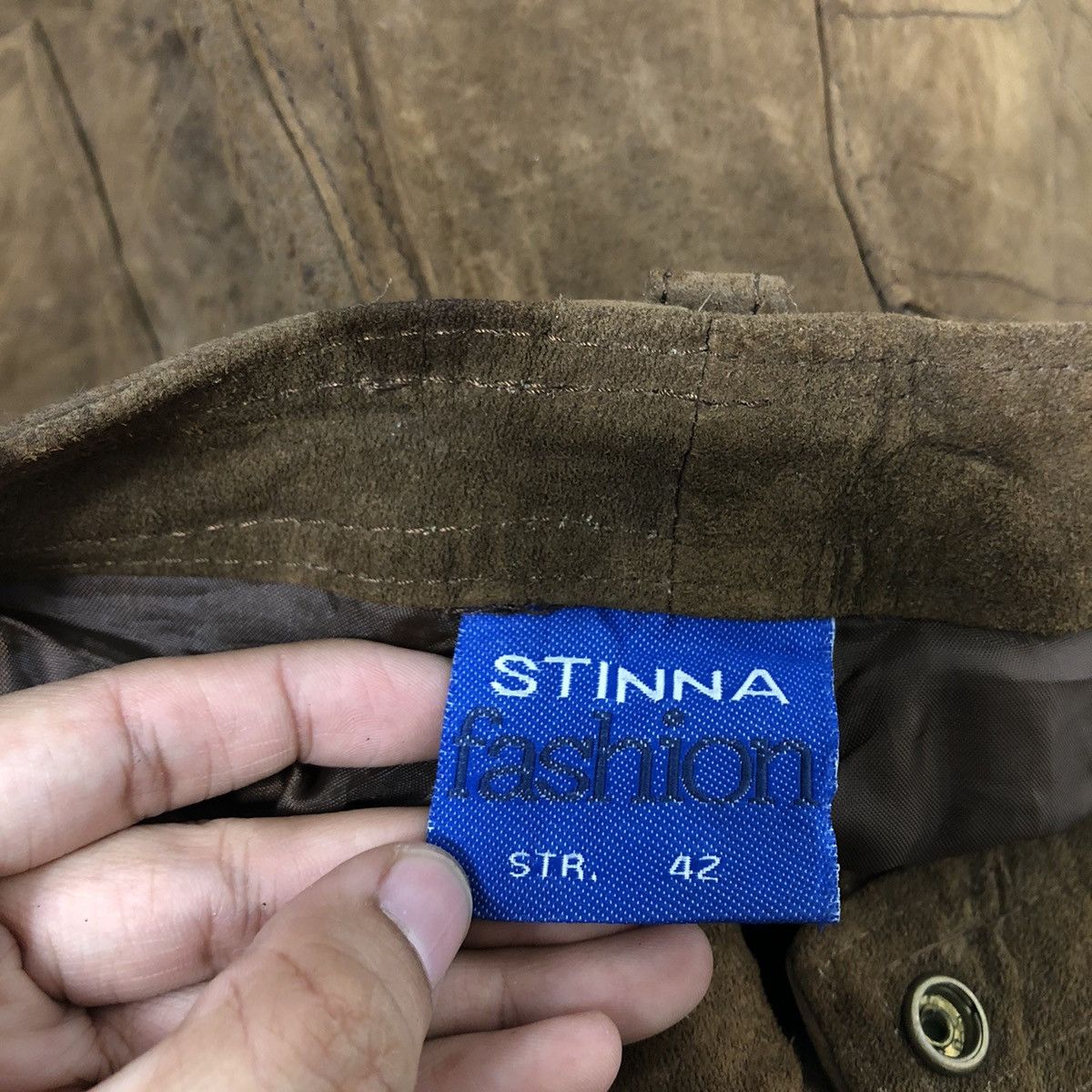 Genuine Leather 🔥Rare Genuine Leather Pants Stinna Issey Miyake Brown Size US 32 / EU 48 - 10 Thumbnail