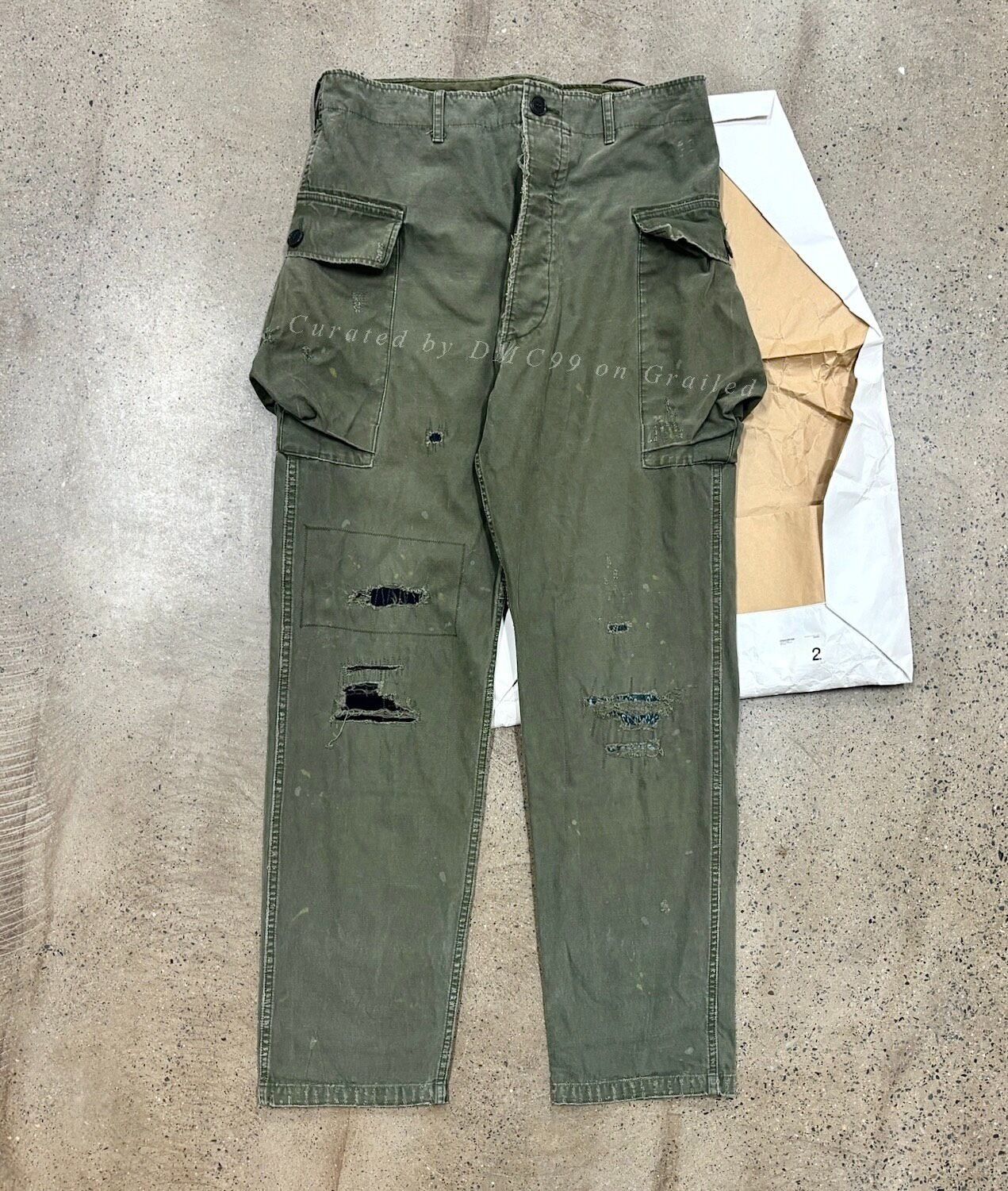 Visvim Visvim 19AW Veterans Crash Kofu Pants Size US 26 / EU 42 - 1 Thumbnail
