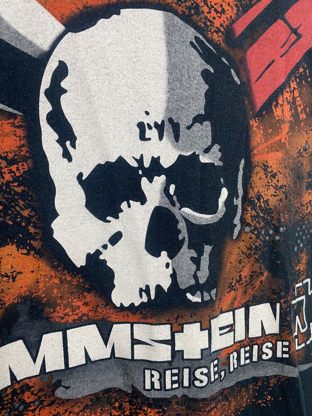 Band Tees × Vintage Rammstein Reise, Reise tee M skull 00s y2k rare metal Size US M / EU 48-50 / 2 - 6 Thumbnail