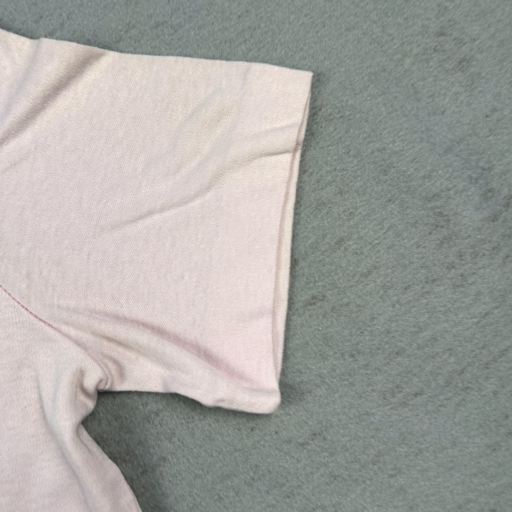 Cos VINTAGE Cos Cob Polo Shirt Womens Large Pink White Knit Collar Preppy Retro 80s Size L / US 10 / IT 46 - 6 Thumbnail