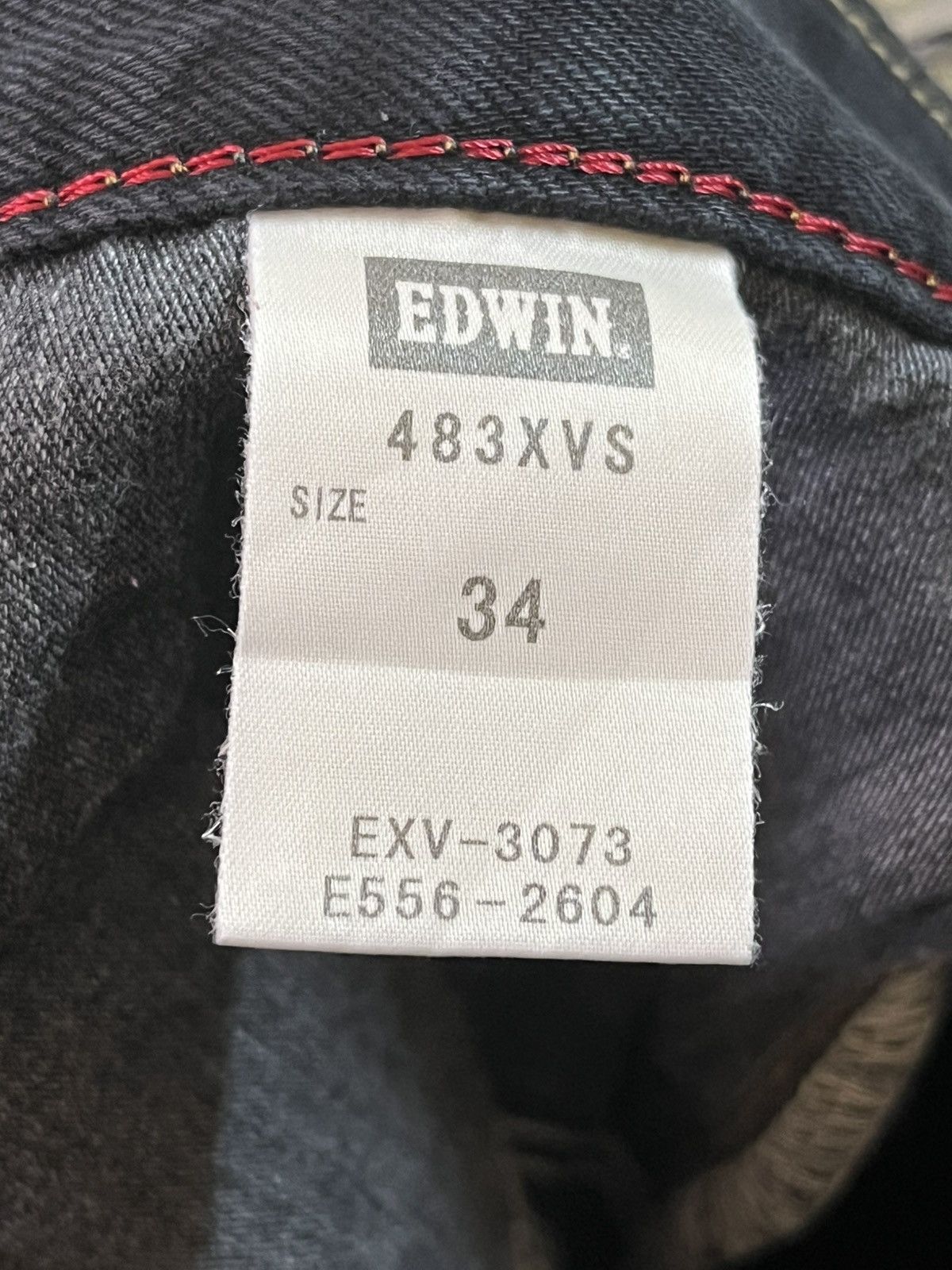 Edwin Vintage Edwin Exclusive Vintage Baggy Wide Leg Denim Size US 35 - 10 Thumbnail