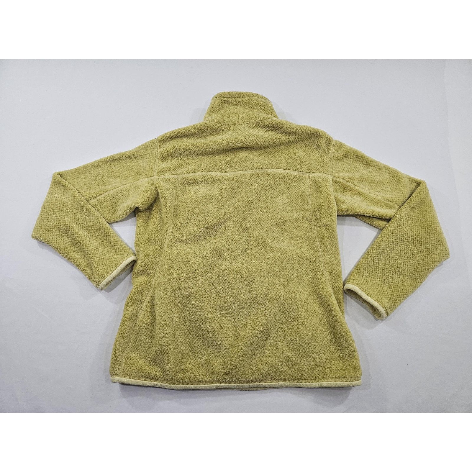 Patagonia Patagonia Snap-T Style Fleece Jacket Yellow Womens Sz L Size L / US 10 / IT 46 - 2 Thumbnail