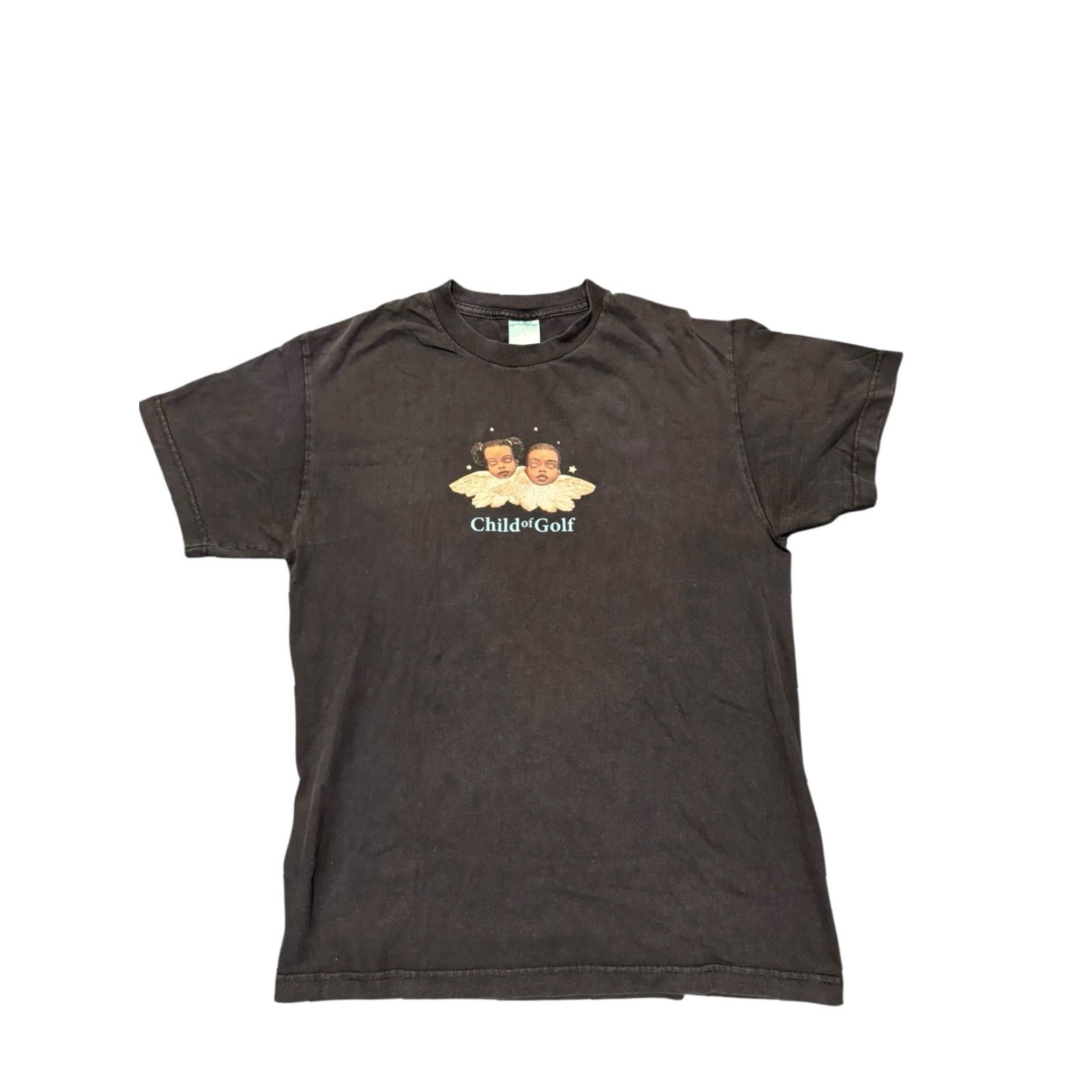 Golf Wang VINTAGE Golf Wang Child Of Golf Cherub Tee Mens M Streetwear Black T-Shirt Size US M / EU 48-50 / 2 - 2 Thumbnail